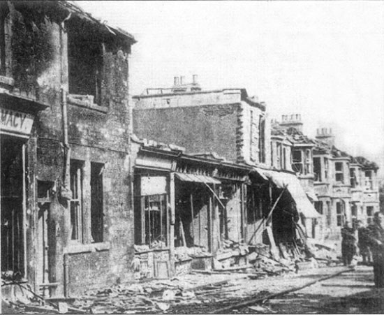 Picture of Hayes Place Damage