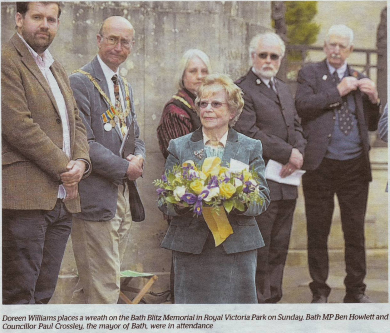 Wreath Placed