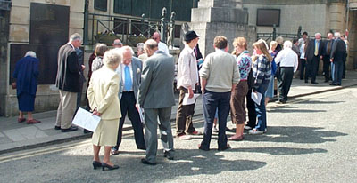 Crowd scene