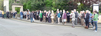 Crowd scene