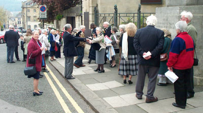 Crowd scene