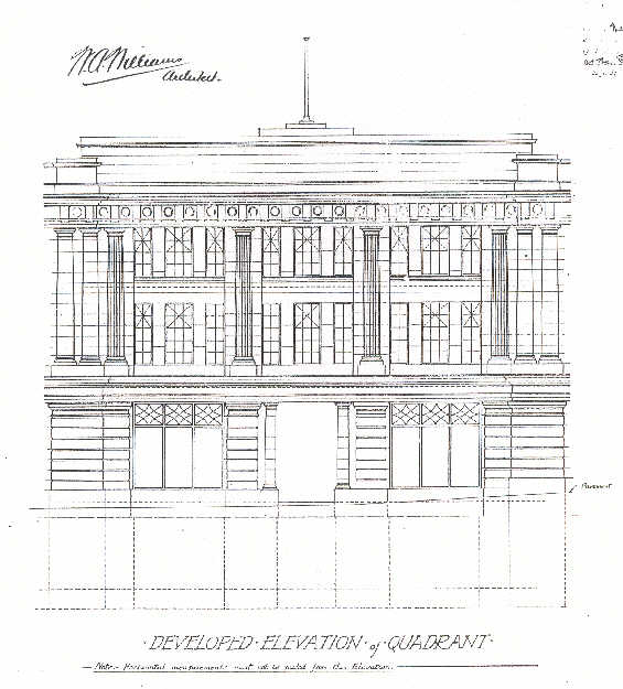 Quadrant View drawing