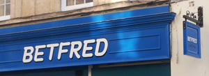 Betfred signage