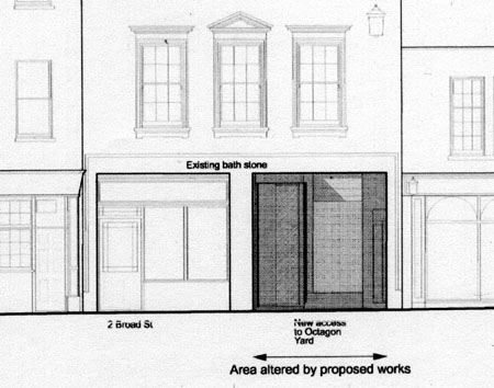 Shopfront drawing