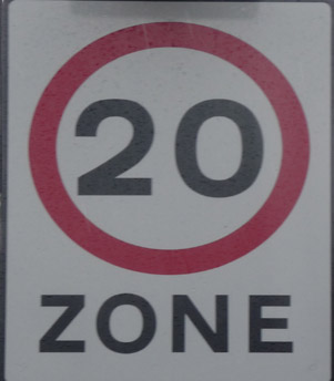 Speed 20mph