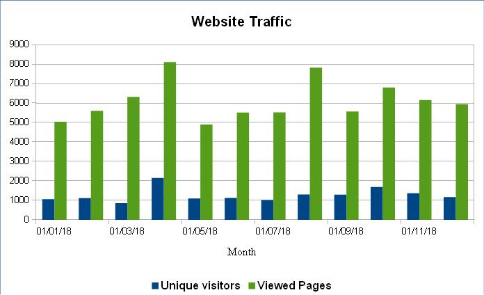 Website statistics